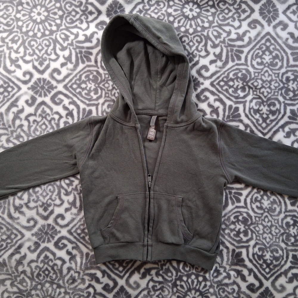 Kids Dark Green Hoodie